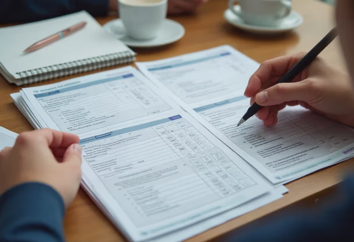 Borrower comparing multiple refinance offers to avoid mistakes